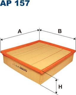 Filtron AP157 - Ilmansuodatin onlydrive.pro