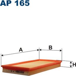 Filtron AP165 - Gaisa filtrs onlydrive.pro