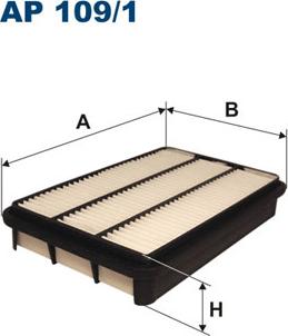 Filtron AP109/1 - Air Filter, engine onlydrive.pro