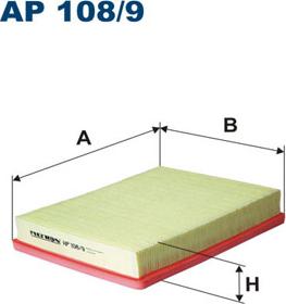 Filtron AP108/9 - Gaisa filtrs onlydrive.pro