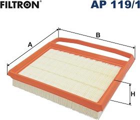 Filtron AP 119/1 - Air Filter, engine onlydrive.pro