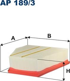 Filtron AP189/3 - Oro filtras onlydrive.pro