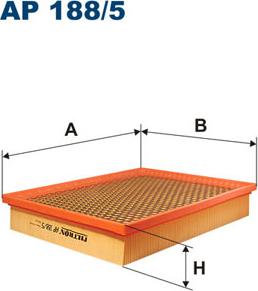 Filtron AP188/5 - Air Filter, engine onlydrive.pro