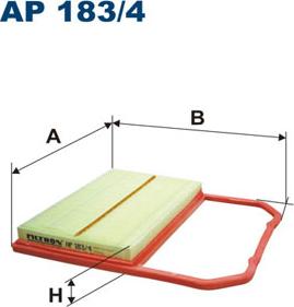 Filtron AP183/4 - Air Filter, engine onlydrive.pro