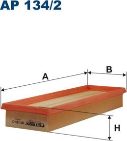 Filtron AP134/2 - Ilmansuodatin onlydrive.pro