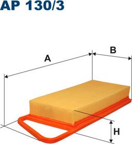 Filtron AP130/3 - Oro filtras onlydrive.pro