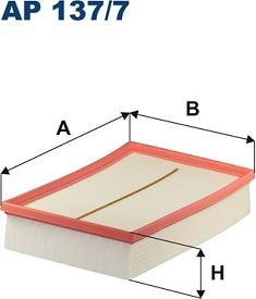 Filtron AP 137/7 - Air Filter, engine onlydrive.pro