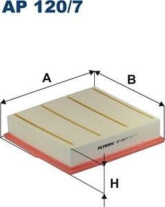 Filtron AP 120/7 - Air Filter, engine onlydrive.pro