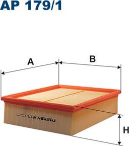 Filtron AP179/1 - Ilmansuodatin onlydrive.pro