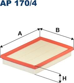 Filtron AP 170/4 - Oro filtras onlydrive.pro