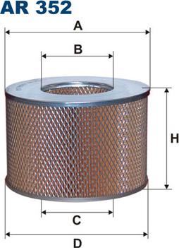 Filtron AR352 - Air Filter, engine onlydrive.pro