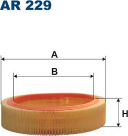 Filtron AR229 - Air Filter, engine onlydrive.pro