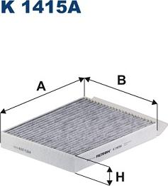 Filtron K 1415A - Filter, interior air onlydrive.pro