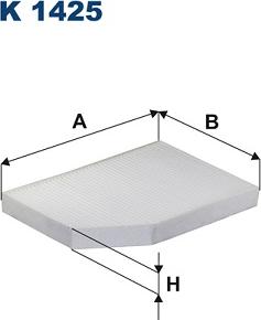 Filtron K 1425 - Suodatin, sisäilma onlydrive.pro