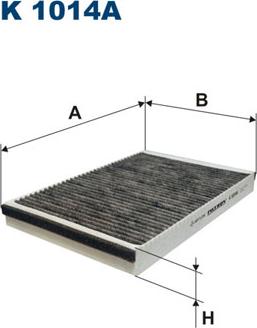 Filtron K1014A - Filter, interior air onlydrive.pro