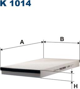 Filtron K1014 - Suodatin, sisäilma onlydrive.pro