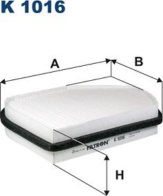 Filtron K1016 - Filter, interior air onlydrive.pro