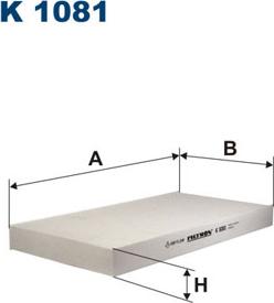 Filtron K1081 - Filter, interior air onlydrive.pro