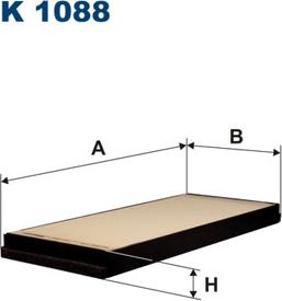 Filtron K1088 - Suodatin, sisäilma onlydrive.pro