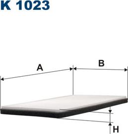 Filtron K1023 - Suodatin, sisäilma onlydrive.pro