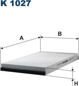 Filtron K1027 - Suodatin, sisäilma onlydrive.pro