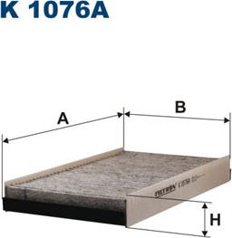 Filtron K1076A - Filter, interior air onlydrive.pro