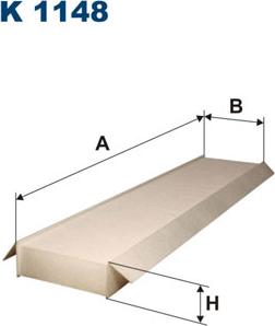 Filtron K1148 - Suodatin, sisäilma onlydrive.pro