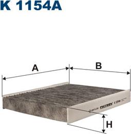 Filtron K1154A - Suodatin, sisäilma onlydrive.pro