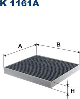 Filtron K1161A - Suodatin, sisäilma onlydrive.pro