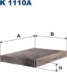 Filtron K1110A - Suodatin, sisäilma onlydrive.pro