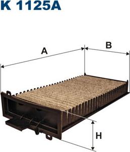 Filtron K1125A - Filtrs, Salona telpas gaiss onlydrive.pro