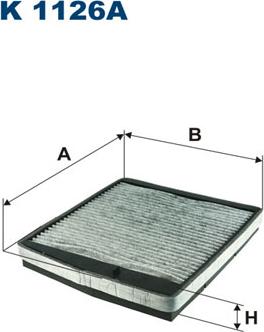 Filtron K1126A - Filter,salongiõhk onlydrive.pro