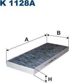 Filtron K1128A - Filter, interior air onlydrive.pro