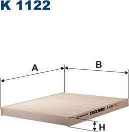 Filtron K1122 - Filter, interior air onlydrive.pro