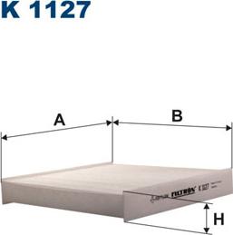 Filtron K1127 - Filter, interior air onlydrive.pro