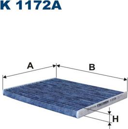 Filtron K1172A - Suodatin, sisäilma onlydrive.pro