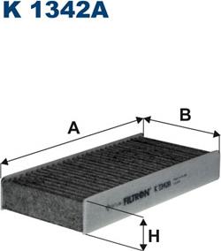 Filtron K1342A-2x - Filter, interior air onlydrive.pro