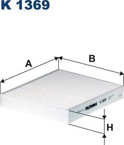 Filtron K1369 - Filter, interior air onlydrive.pro