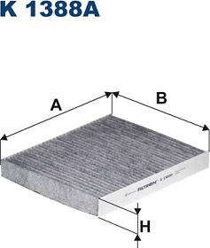 Filtron K 1388A - Filter, interior air onlydrive.pro