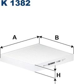 Filtron K1382 - Filter, interior air onlydrive.pro