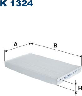 Filtron K1324 - Suodatin, sisäilma onlydrive.pro