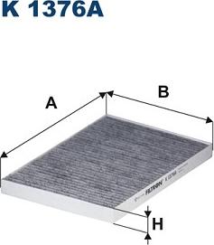 Filtron K 1376A - Filter, interior air onlydrive.pro