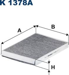 Filtron K1378A - Suodatin, sisäilma onlydrive.pro