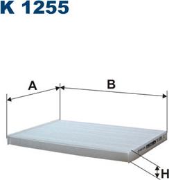 Filtron K1255 - Filter, interior air onlydrive.pro