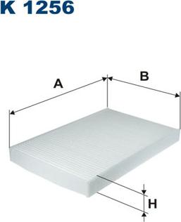 Filtron K1256 - Suodatin, sisäilma onlydrive.pro