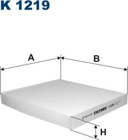 Filtron K1219 - Suodatin, sisäilma onlydrive.pro