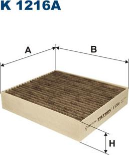 Filtron K1216A - Filter, interior air onlydrive.pro