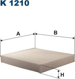 Filtron K1210 - Suodatin, sisäilma onlydrive.pro