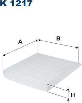 Filtron K1217 - Suodatin, sisäilma onlydrive.pro