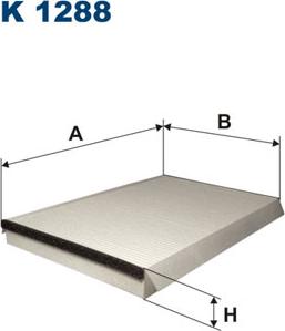Filtron K1288 - Suodatin, sisäilma onlydrive.pro